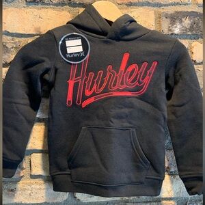 Boys Hurley size 4 hoodie sweatshirt NWT